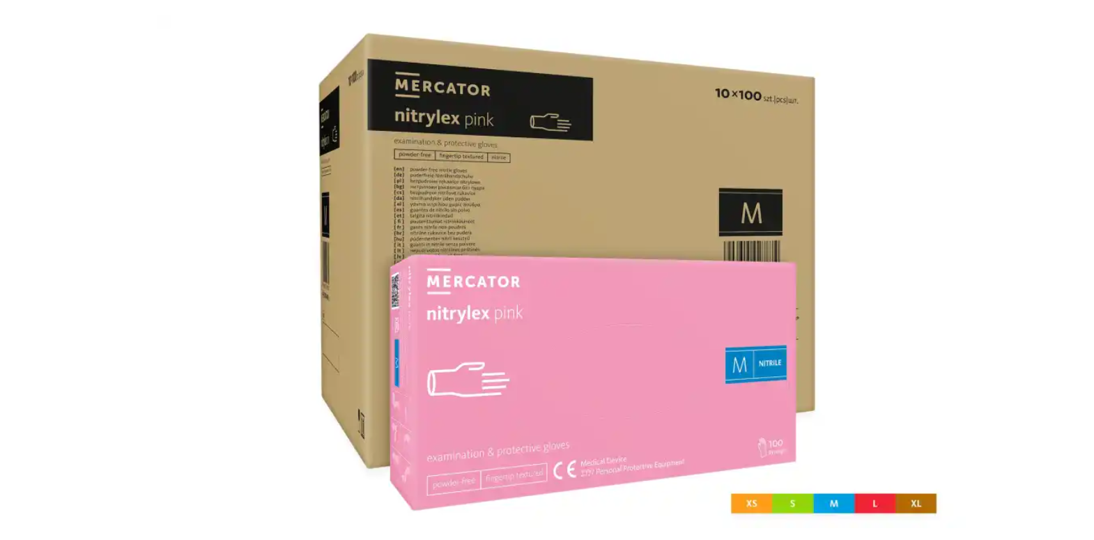Manusi de Protectie Mercator Nepudrate  NITRYLEX® 100 bucati / cutie - Akitex Costume Medicale